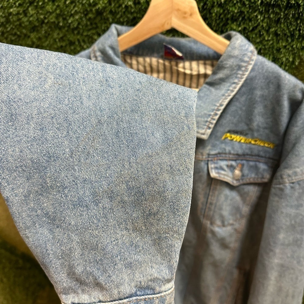 Vintage Duracell Powercell Denim Jacket Size XL - Picture 6 of 10